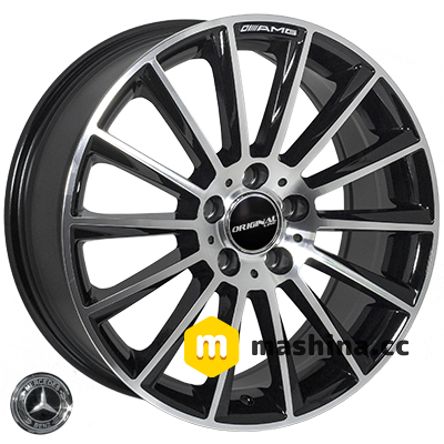 Zorat Wheels BK836B 7x16 5x112 ET37 DIA66.6 BP