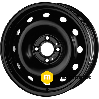 Magnetto Wheels R1-1724 6x15 4x100 ET43 DIA60 Black