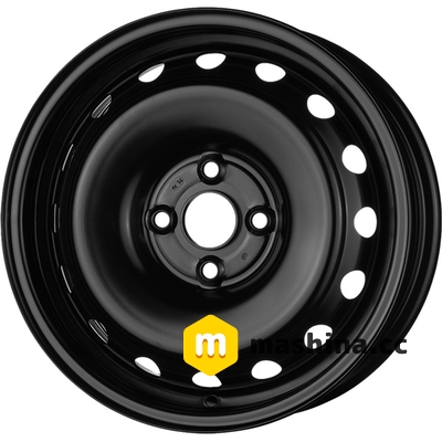 Magnetto Wheels R1-1942 6x15 4x100 ET47 DIA54 Black