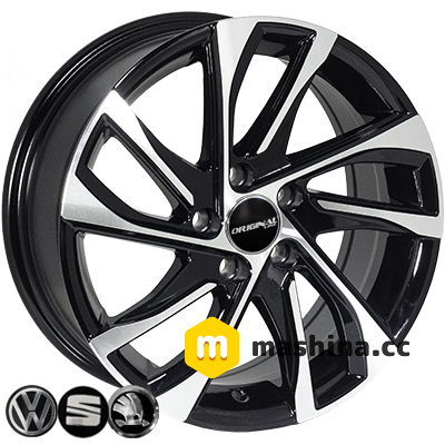 Zorat Wheels BK5760 6.5x15 5x98 ET35 DIA58.1 BP