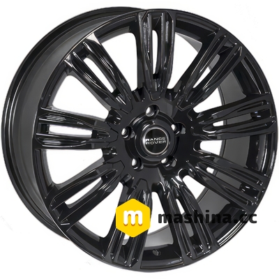 JH 716D 9.5x22 5x120 ET45 DIA72.6 Black