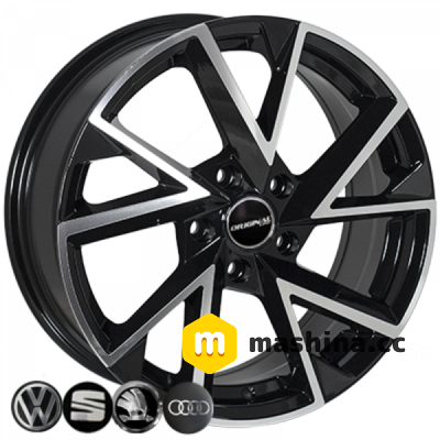 Zorat Wheels BK5804 7x17 5x114.3 ET45 DIA67.1 BP