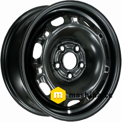 Kapitan VAG 6.5x16 5x100 ET36 DIA57.1 Black