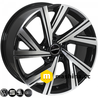 Zorat Wheels BK5805 8x19 5x112 ET45 DIA57.1 BP