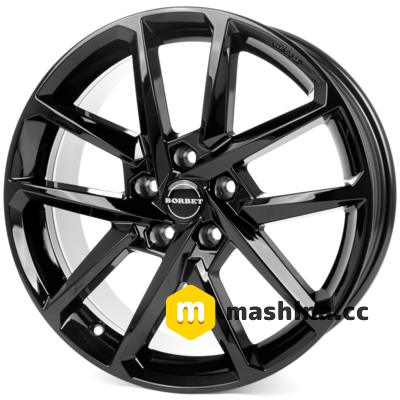 Borbet N 6.5x17 5x112 ET38 DIA57.1 Black