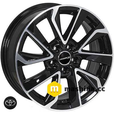 Zorat Wheels BK5463 6.5x16 5x100 ET39 DIA54.1 BP