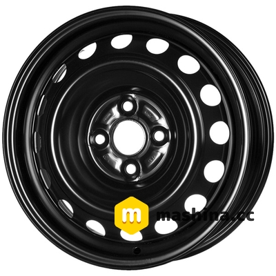 Magnetto Wheels R1-1817 5x15 4x100 ET39 DIA54.1 Black