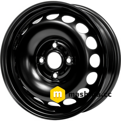 Magnetto Wheels R1-1930 4.5x14 4x100 ET35 DIA54 Black