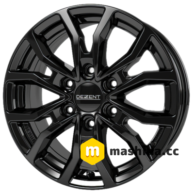 Dezent KC  7.5x17 6x139.7 ET38 DIA67.1 Black