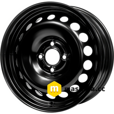 Magnetto Wheels R1-1855 6x15 4x100 ET40 DIA60 Black