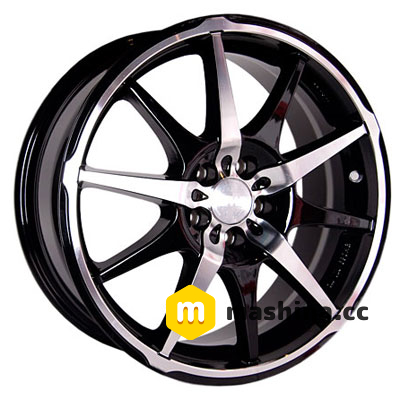 Racing Wheels H-410 7x17 5x112 ET40 DIA73.1 BK/FP