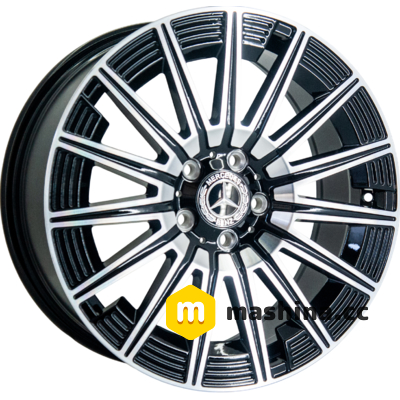 Replica Mercedes XF002 8x18 5x112 ET43 DIA66.45 MB