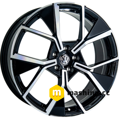 Replica Volkswagen FA010 8.5x20 5x112 ET38 DIA57.1 BMF