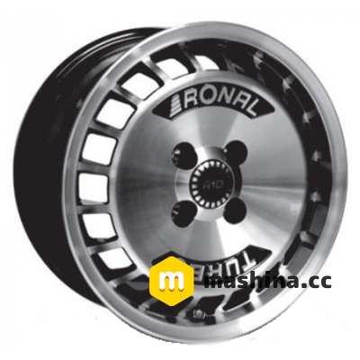 Ronal R10 7x15 4x100 ET28 DIA68.1 Black