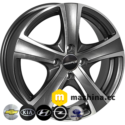 Zorat Wheels 9504 5.5x14 4x100 ET44 DIA56.6 MK-P