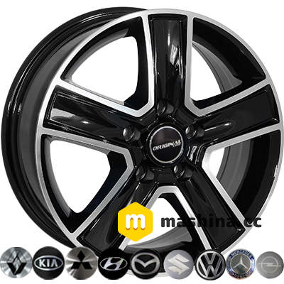 Zorat Wheels BK473 6.5x16 5x160 ET60 DIA65.1 BP