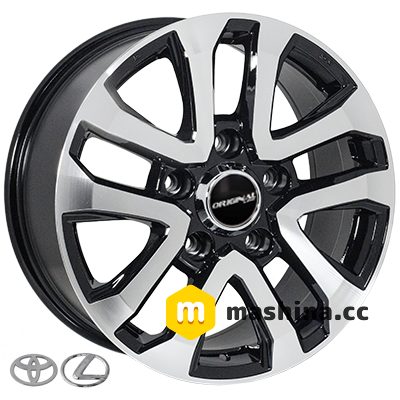Zorat Wheels BK5118 8.5x20 5x150 ET45 DIA110.2 BP