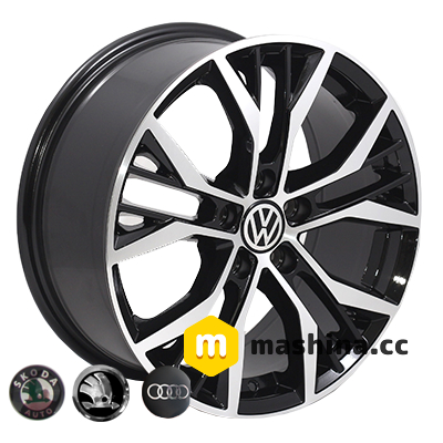 Zorat Wheels BK713 7x16 5x112 ET45 DIA57.1 BP