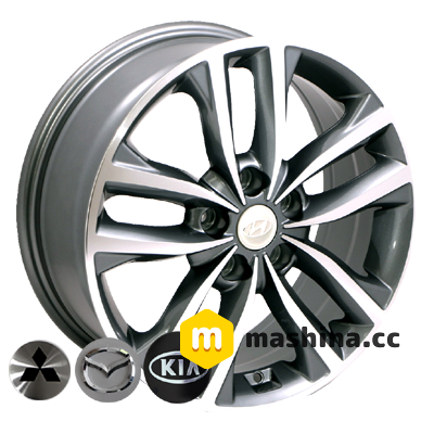 Zorat Wheels BK846 7.5x18 5x114.3 ET40 DIA67.1 GP