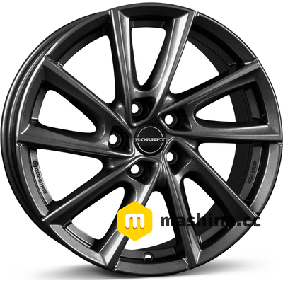 Borbet V 7x18 5x114.3 ET38 DIA67.1 ANTHR