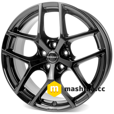 Borbet Y 8x18 5x108 ET45 DIA72.5 Black