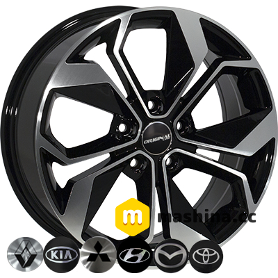 Zorat Wheels BK5168 7.5x18 5x114.3 ET38 DIA67.1 BP