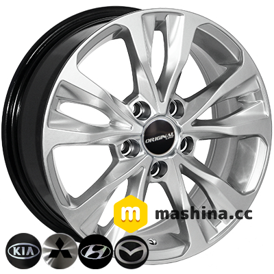 Zorat Wheels BK5212 6.5x16 5x108 ET37 DIA65.1 HS