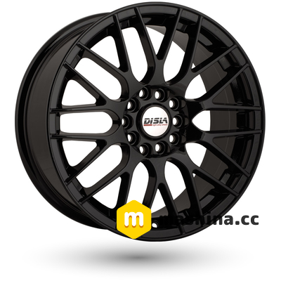 Disla Bayern 7.5x17 5x114.3 ET45 DIA67.1 Black