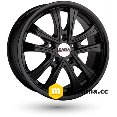 Disla Evolution 7x16 5x100 ET38 DIA67.1 Black