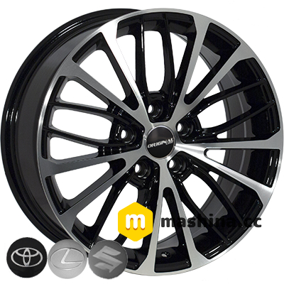 Zorat Wheels BK5343 6.5x16 5x114.3 ET40 DIA60.1 BP