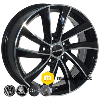 Zorat Wheels BK5290 6.5x16 5x112 ET46 DIA57.1 BP