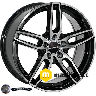 Zorat Wheels BK5434 7.5x17 5x112 ET45 DIA66.6 BP