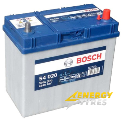BOSCH S4 020 52Ah 470A 12V R (175x190x207)